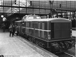 Bundesbahn erprobt 1955 Diesellok mit 2.000 PS zwischen Hamburg und Westerland