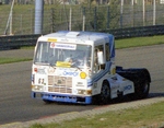 Volvo - Renn-Truck 63 im Jahre 1991 auf dem Nürburgring