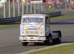 Renn-Truck 23 unbekannter Marke im Jahre 1991 auf dem Nürburgring